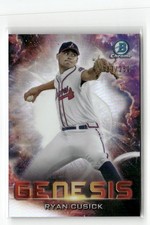 2021 Bowman Chrome GENESIS REFRACTOR /250 Ryan Cusick #GNS-2 Free S&H!