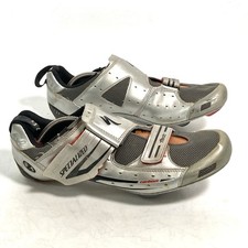 Specialized Expert Road Shoes Bike Cycling Silver Grey UK 11 EU 45