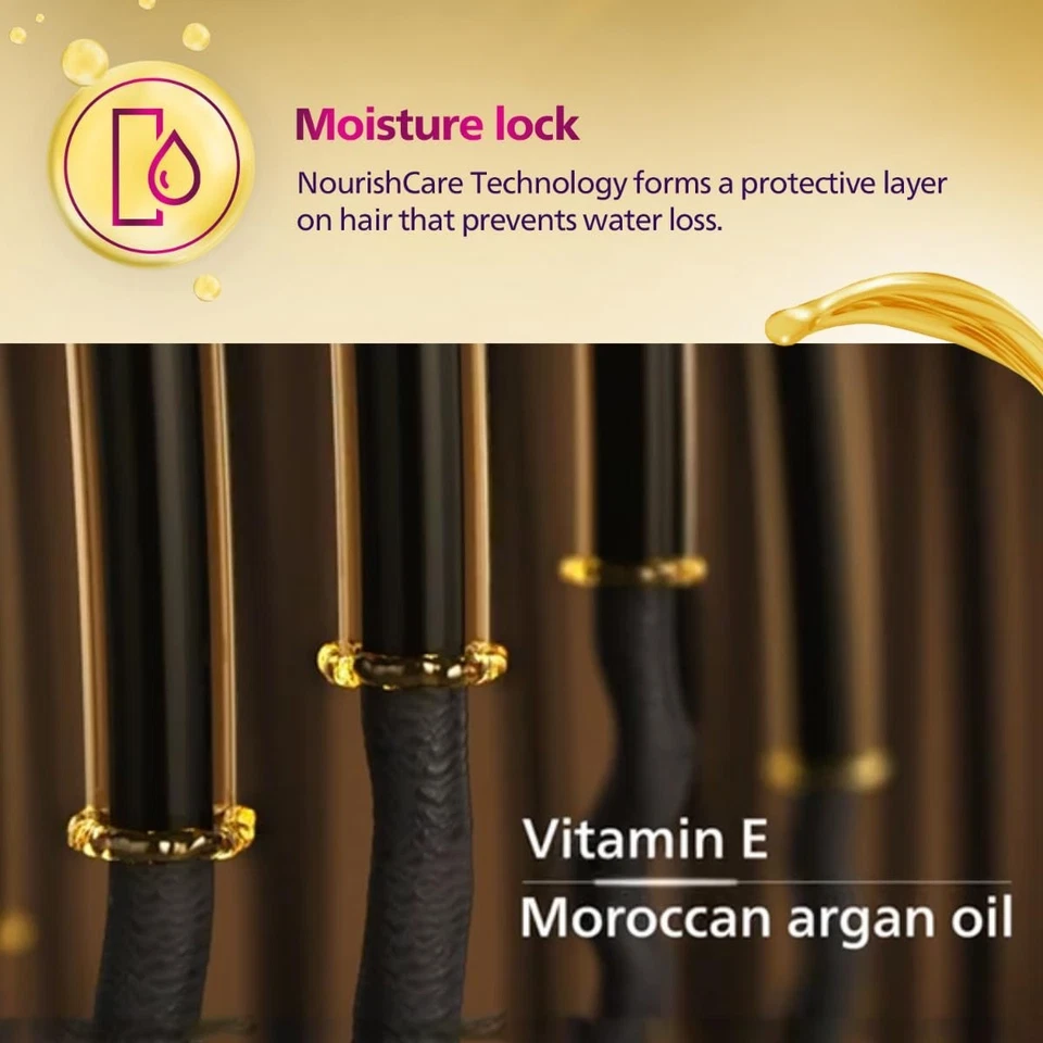 Plancha de pelo Philips daño por calor diseño tecnología NourishCare Kerashine Foto 4 de 4