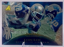 1995 Pinnacle - Leon Lett #9 Trophy Collection