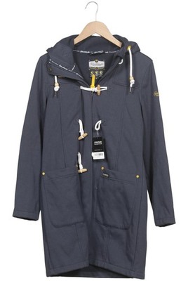 Schmuddelwedda Mantel Damen Jacke Parka Gr. L Baumwolle Marineblau #65lmigk