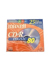 Maxell CD-R Blank Factory Sealed 25 Pack 700MB 80 Mins