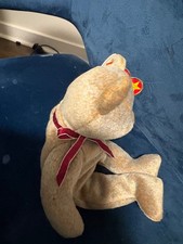 Ty 1999 Signature Bear Beanie Baby Excellent condition Rare with Tag Errors