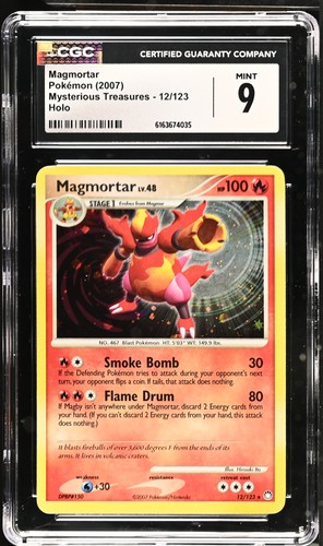 Magmortar graded CGC 9 for sale on eBay