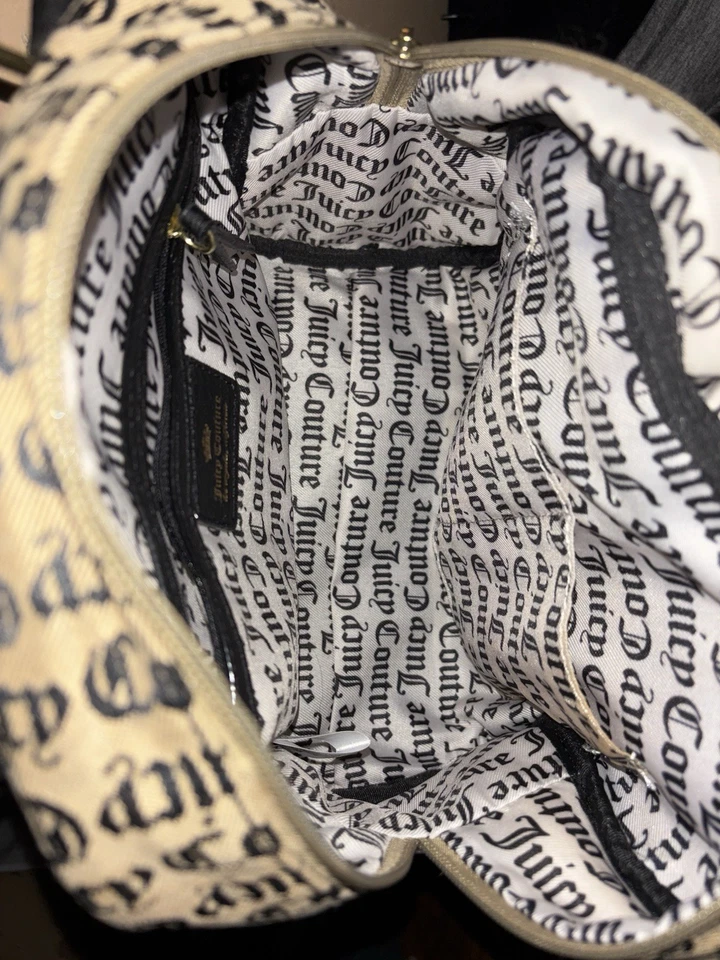 Bolso de Hombro Cartera Juicy Couture Para Mujer Vintage Era Y2K Foto 3 de 3