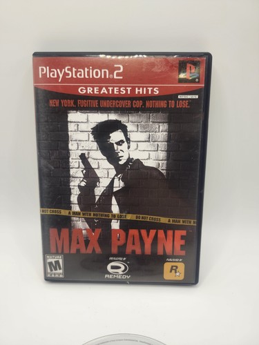 Max Payne (Sony PlayStation 2, 2001) - Manuel CIB rare rétro testé comme neuf Rockstar - Photo 4/8