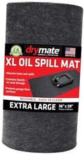XL Oil Spill Mat 36"x59" Premium Absorbent Pad - Washable - Washable