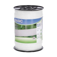 FAIE Weidezaunband Basic wei&szlig;, 40 mm / 200 m