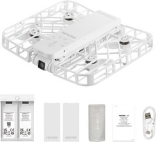 USED Hover Air X1 Fly More Combo Drone - 3 Batteries, Dual Charger, Case  Cable