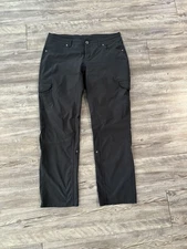 Kuhl Women’s Pants Size 18 Gray Cargo Stretchy Outdoors Hiking Gorpcore Crunchy