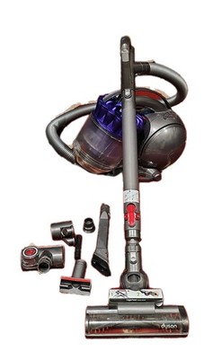Dyson DC39 Origin Multi Floor Canister Vacuum Bundle - Tested and Complete