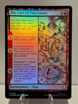 The Cave of Two Lovers 126 U Avatar: The Last Airbender FOIL NM MTG