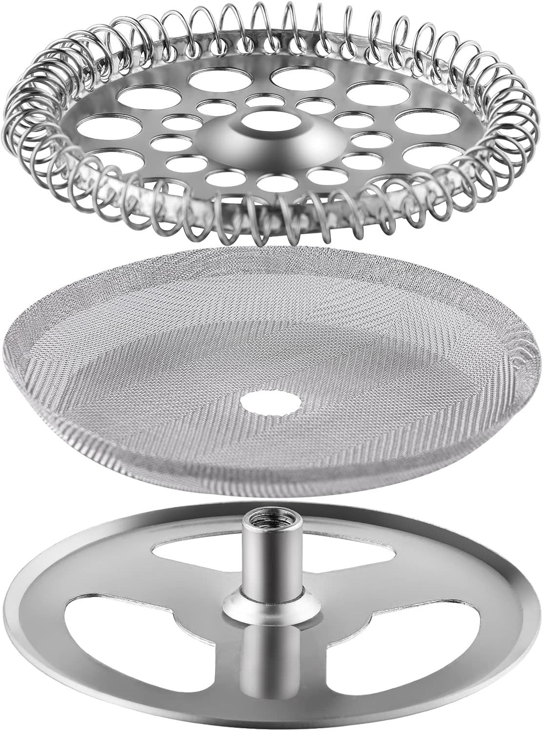 3.75 Inch Filter Replacement Parts 3 Pieces Stainless-steel 