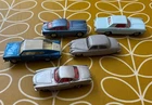 FIVE VARIOUS DINKY AND CORGI VINTAGE DIECAST VEHICLES