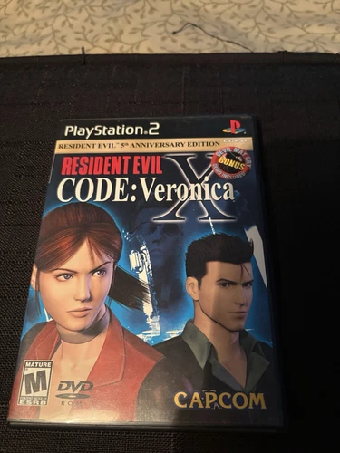 Resident Evil-Code Veronica X - Sony PlayStation 2