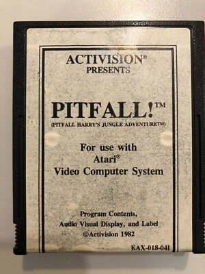 Pitfall Atari VCS 2600 aus 1982 Classic Retro EAX-018-041 zu ...