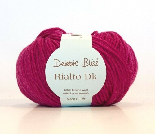 Debbie Bliss Rialto DK - 1 x 50g - 100% Fine Merino Wool - Picture 3 of 26