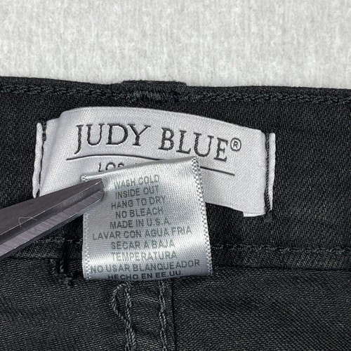 Judy Blue Jeans Womens 3XL Black High Waist Skinny Stretch Casual Mature Career - Picture 12 of 15