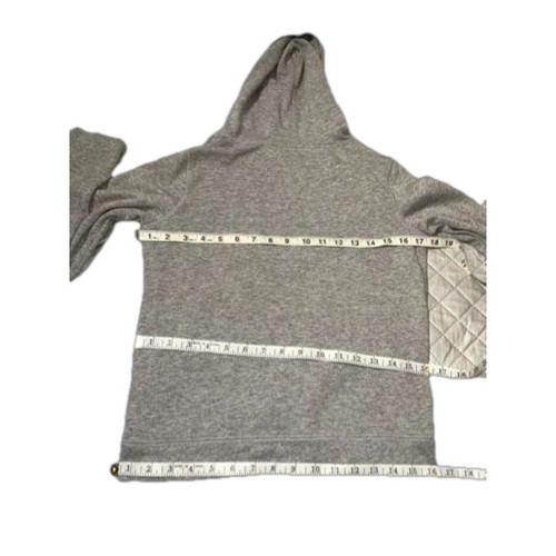 PreLoved (EUC) Old Navy Girls XL Cute Hoodie Sequined BullDog Sparkle Bling Flaw - Picture 10 of 15