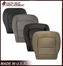 2016 2017 2019 GMC Canyon - Denali Front Bottom Seat Cover Black Gray Dune Tan