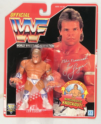 1994 Lex Luger WWF WWE Hasbro Wrestling Figure Ser...
