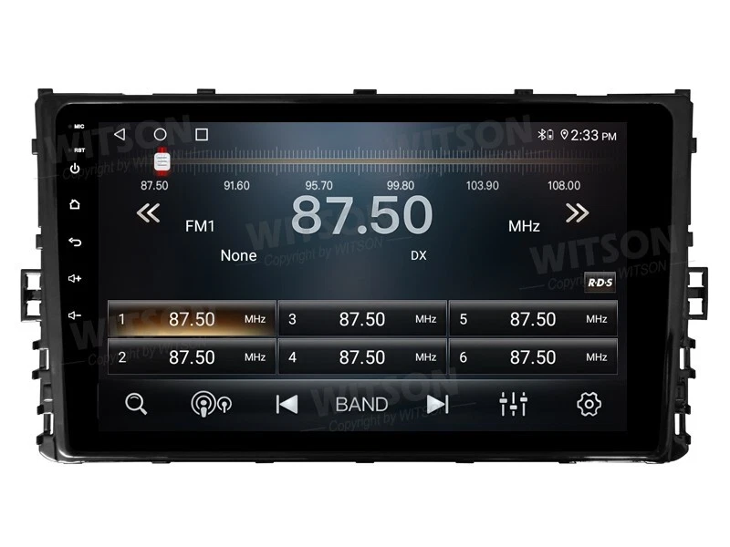 AUTORADIO ANDROID VOLKSWAGEN POLO 2018-2022 STEREO AUTO TOUCH 9" WIFI NAVI - Immagine 3 di 4