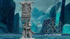 Asgardian War Banners 32mm wargame fantasy miniature dnd wargaming miniature