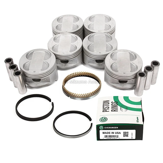 Pistones con anillos aptos para Acura Honda Passport Isuzu Rodeo Trooper 3.2 6VD1 Foto 2 de 4