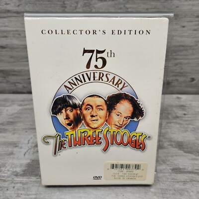 The Three Stooges 75th Anniversary Collectors edition DVD new and sealed