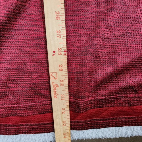 The Foundry Supply Co. Red Long Sleeve Henley Shirt XLT - Picture 4 of 5