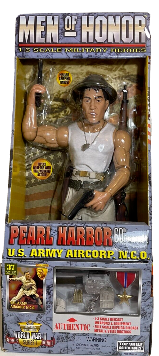 Men Of Honor Pearl Harbor US Army 1 3 Military Figure 60th Anniversary men-of-honor-pearl-harbor-us-army-1-3-military-figure-60th-anniversary