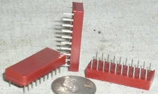 3 NEW SEALED 20 PIN DIP ZERO OHM RESISTOR BRIDGE JUMPER SHORTING BAR SHUNT USA 