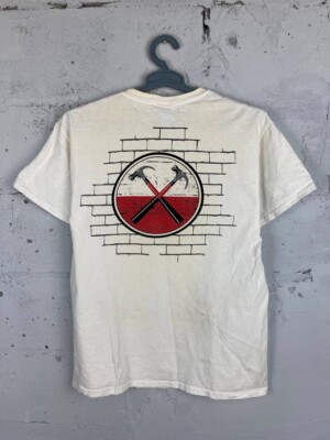 Pink Floyd Graphic T Shirt Roger Waters The Wall Live Size L
