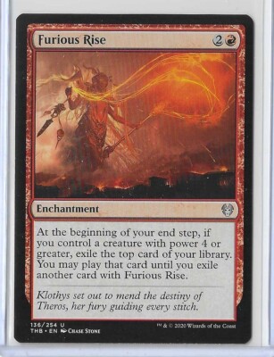 MTG Furious Rise Theros Beyond Death (THB) Uncommon Magic Card #136/254 Unplayed | eBay MTG Furious Rise Theros Beyond Death (THB) Uncommon Magic Card #136/254 Unplayed | eBay