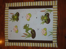 Baby Quilts Handmade Froggy Hop