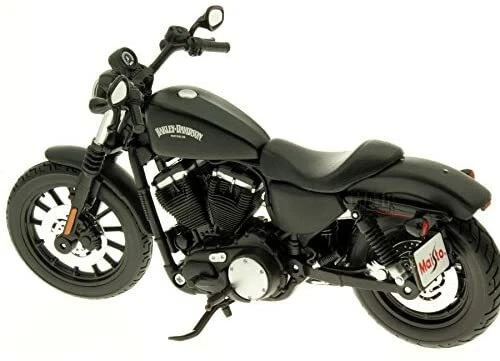 Maisto 32326 Harley Davidson Sportster Iron 883 '13 (Noir, Échelle 1:12) - Photo 3/3