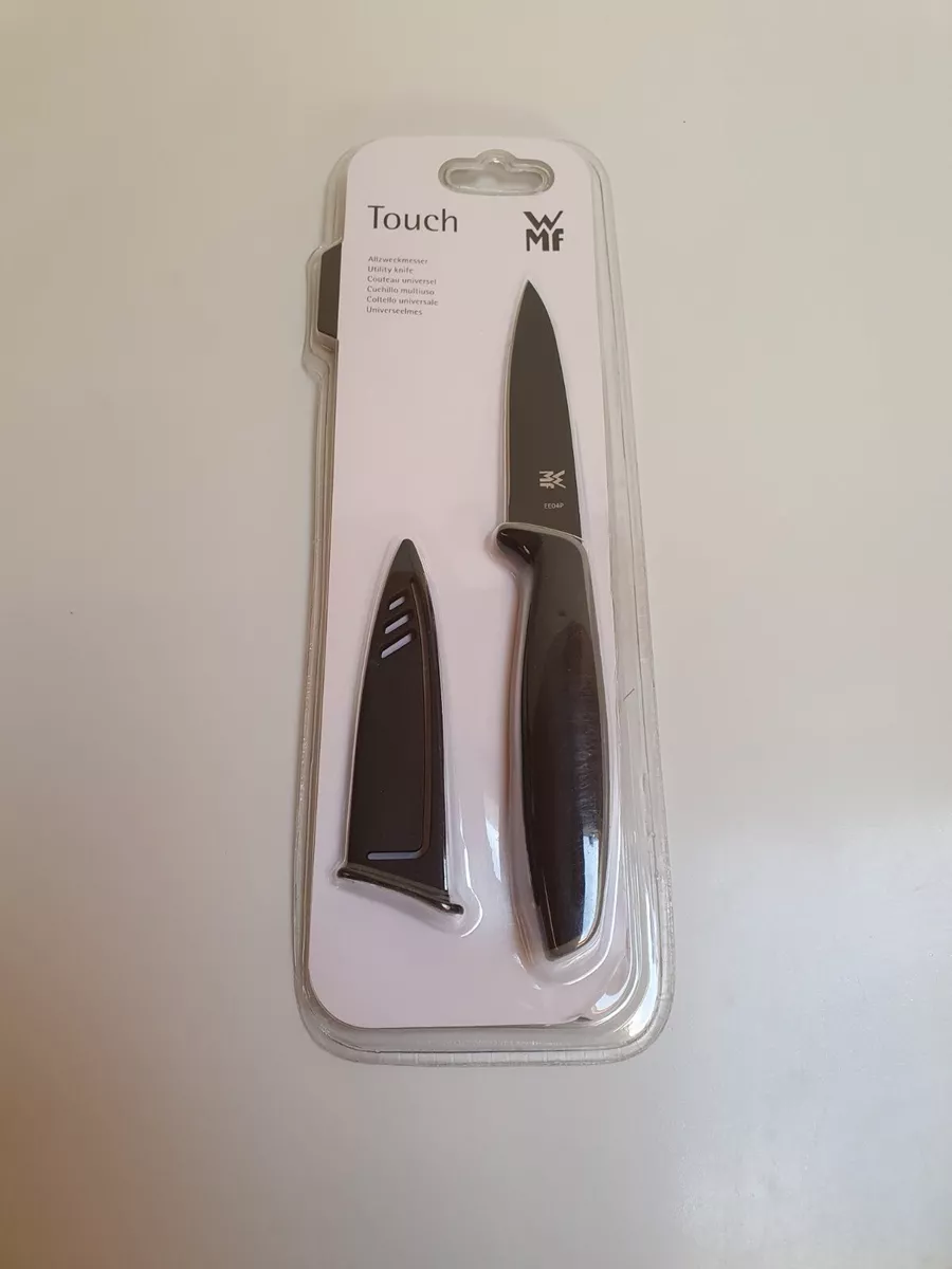 WMF Touch Allzweckmesser 9 cm schwarz -Die Klinge des Messers ist 