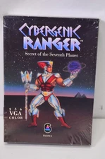 NEW Cybergenic Ranger Secret of the Seventh Planet MS-DOS 5.25" PC Computer Game
