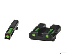 HIVIZ Glock & (Taurus GC3) Tritium Lightwave H3 Sight Set- 9mm .40 S&W 