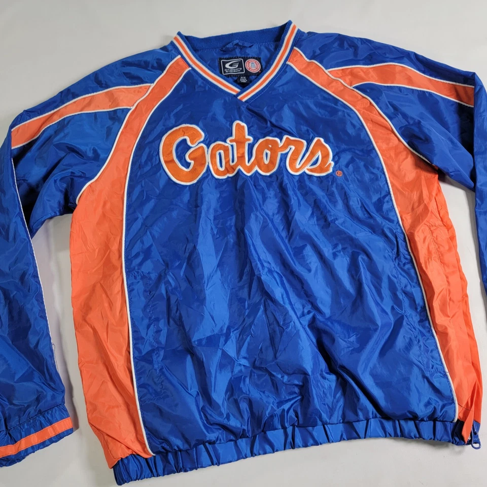 Florida Gators NCAA Youth Sz M 12-14 Jacket Pullover Side Zip Windbreaker G-III - Image 3 of 4
