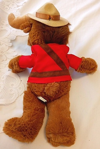 RCMP FOUNDATION 6” Moose Plush Canadian Mounted Police Uniform Hat 2015 - Picture 5 of 11