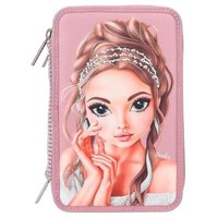 Topmodel Glitter Queen - GefüLlte 3-Fach Federtasche Mit Glitzersteinen