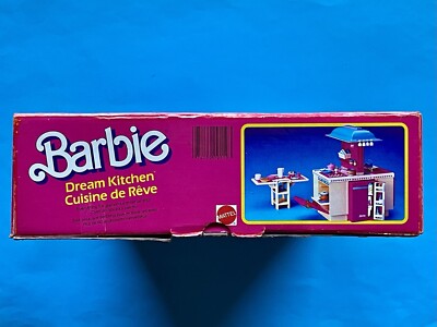 Barbie 9119 cuisine de rêve avec boite accessoires 1984 original Mattel