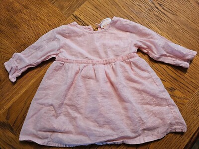 12-18 Toddler long sleeve Girl Dress - Baby Dress / Baby clothes