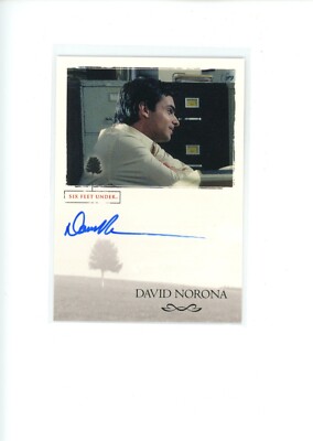 2004 Rittenhouse Six Feet Under David Norona as Gary Deitman Auto