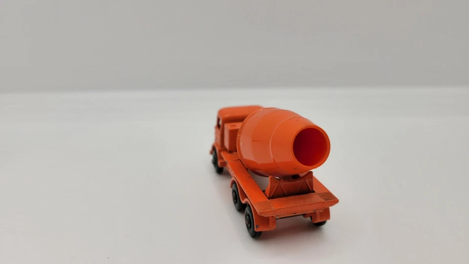 Matchbox Lesney No. 26 neumáticos negros mezcladores de cemento forrajero vintage hechos en Inglaterra Foto 4 de 4