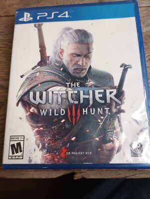 The Witcher 3 III Wild Hunt - Sony PlayStation 4 PS4 -- Manual 