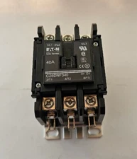 Eaton C25DNF340 3 Pole 40A 40 Amp Contactor EnerSys Battery Charger