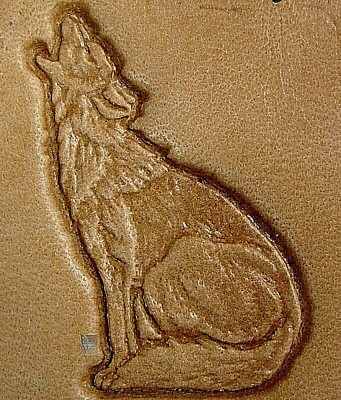 * CRAFTOOL - TANDY LEATHER FACTORY - 3D Stamp 8422 - HOWLING COYOTE  88422-00