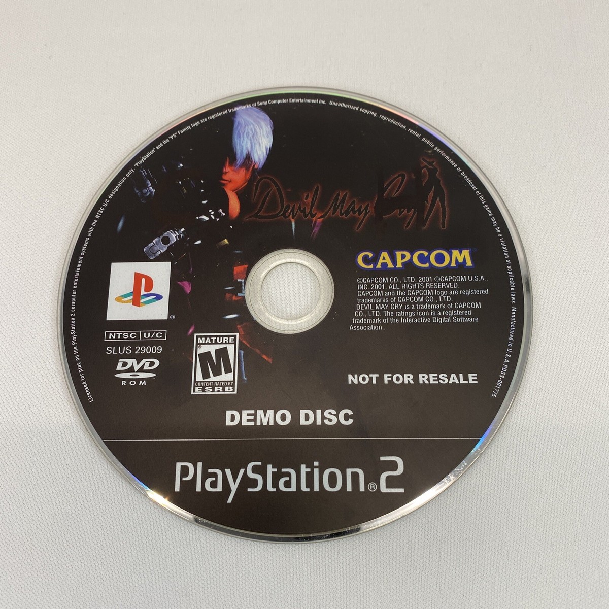 Devil May Cry - Sony PlayStation 2 PS2 Ultra Rare Demo Trial Devil May Cry - Sony PlayStation 2 PS2 Ultra Rare Demo Trial
